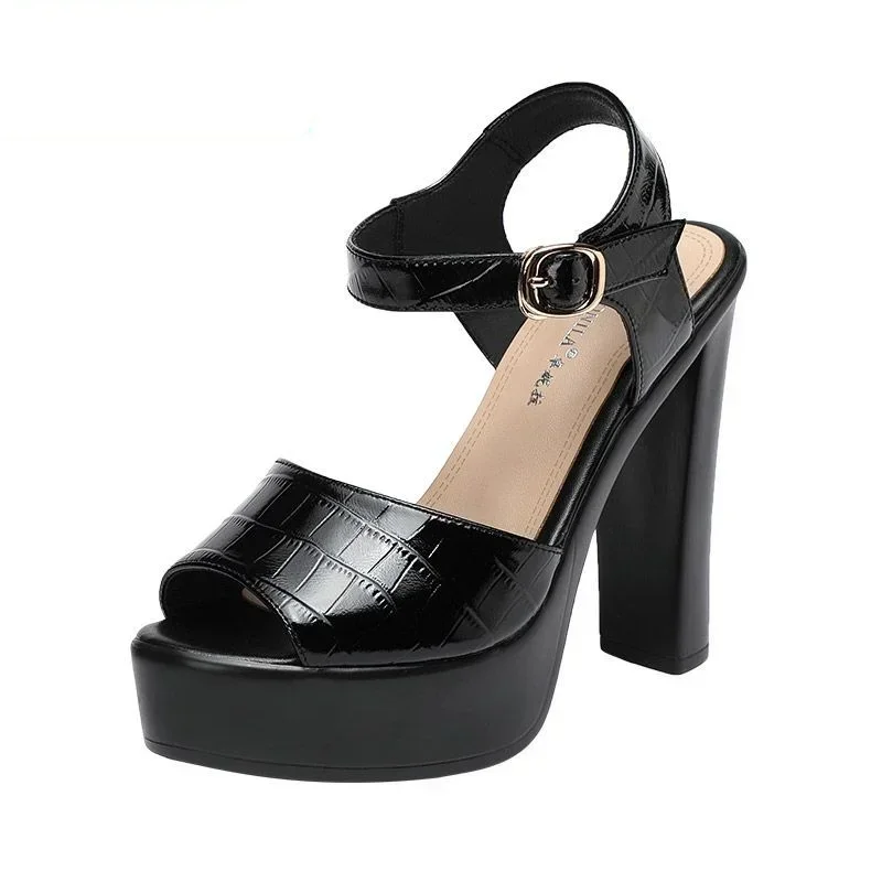 10 Cm 13 Cm Mode Echt Lederen  - Casual Sandal Leather recensie en prijs