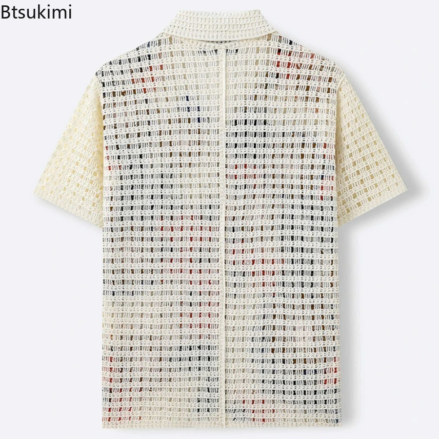 Herentrui met retro bloemenpri - Shirt Camp Collar recensie en prijs
